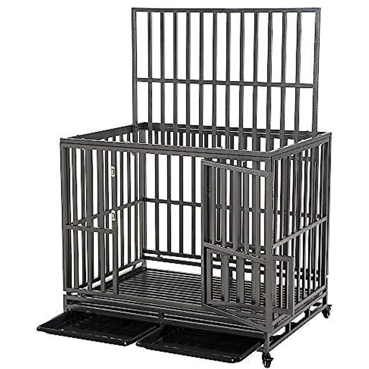 SMONTER Heavy Duty I Shape Dog Crate & Playpen - Image 4