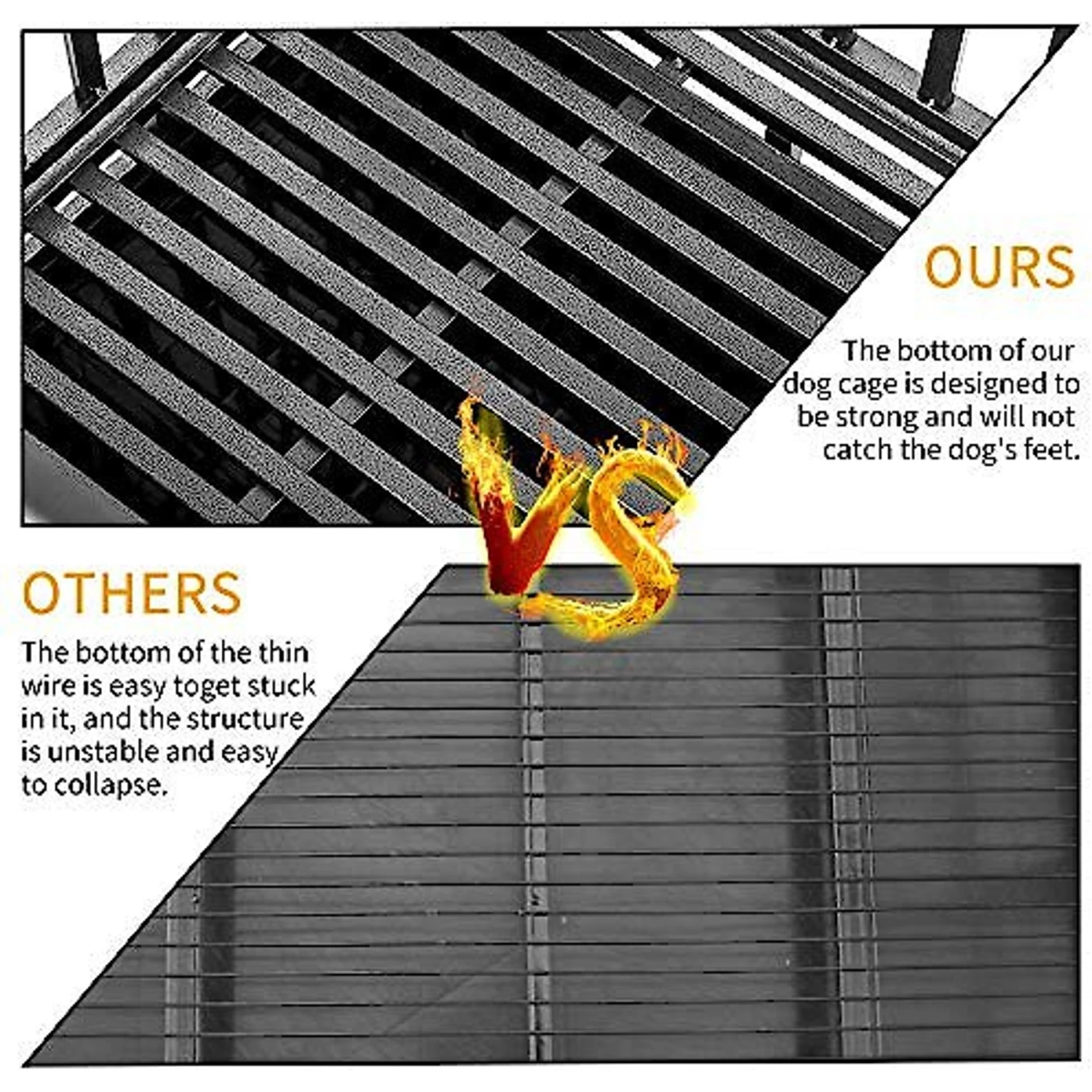 SMONTER Heavy Duty I Shape Dog Crate & Playpen - Image 7