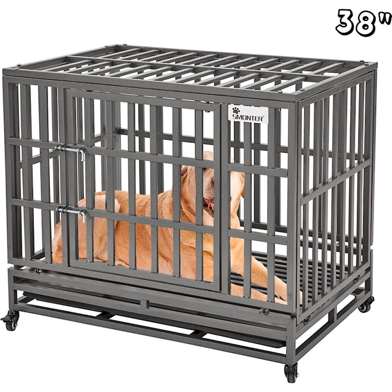 SMONTER Heavy Duty Dog Crate & Playpen - Image 3
