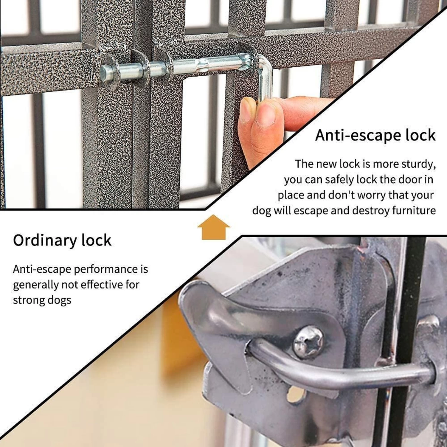 SMONTER Heavy Duty Dog Crate & Playpen - Image 4