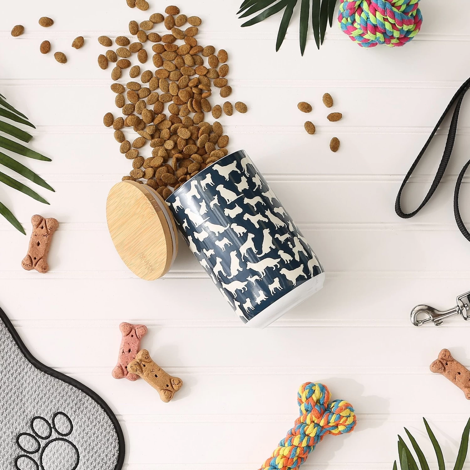 Bone Dry Ceramic Show Dog Treat Canister - Image 6