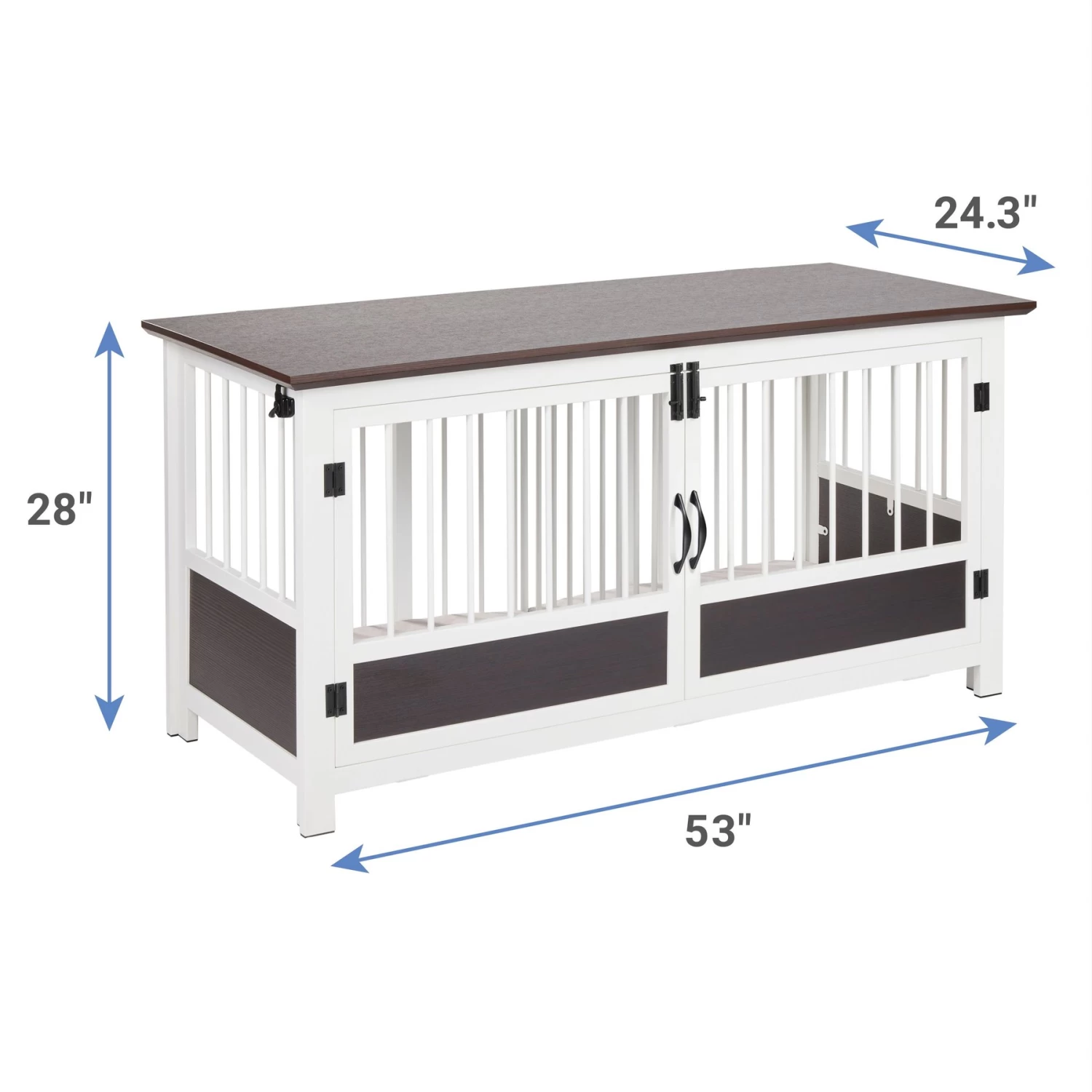 Frisco "Roma" Dog Crate Credenza & Mat - Image 3