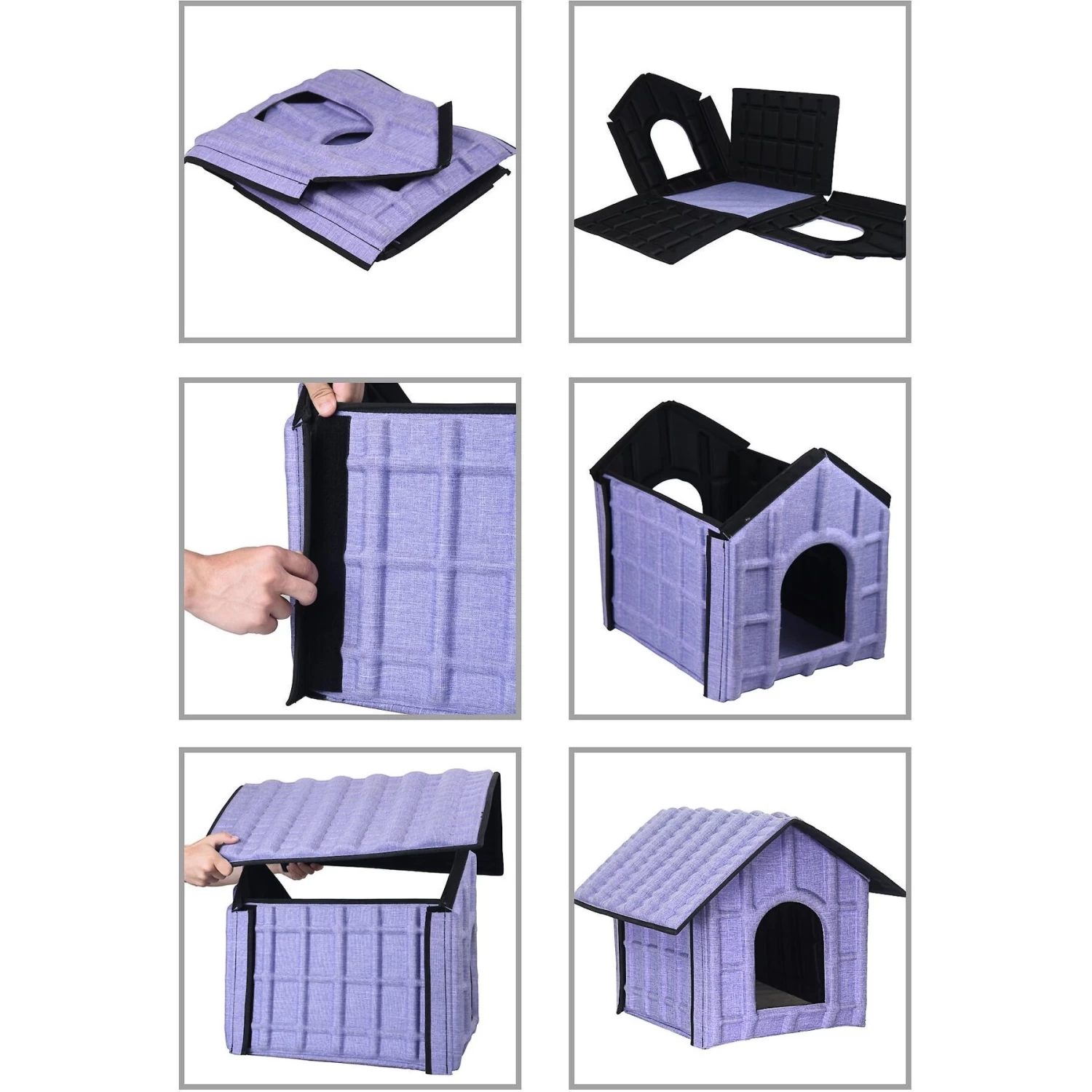 Pet Life Collapsi-Pad Folding Lightweight Travel Dog House - Image 3