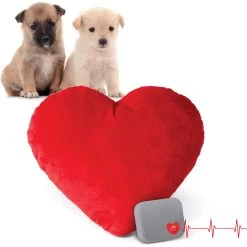 K&H Pet Products Mother's Heartbeat Puppy Heart Pillow