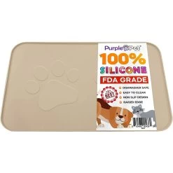 IPrimio Paw Print Dog & Cat Feeding Mat, X-Large