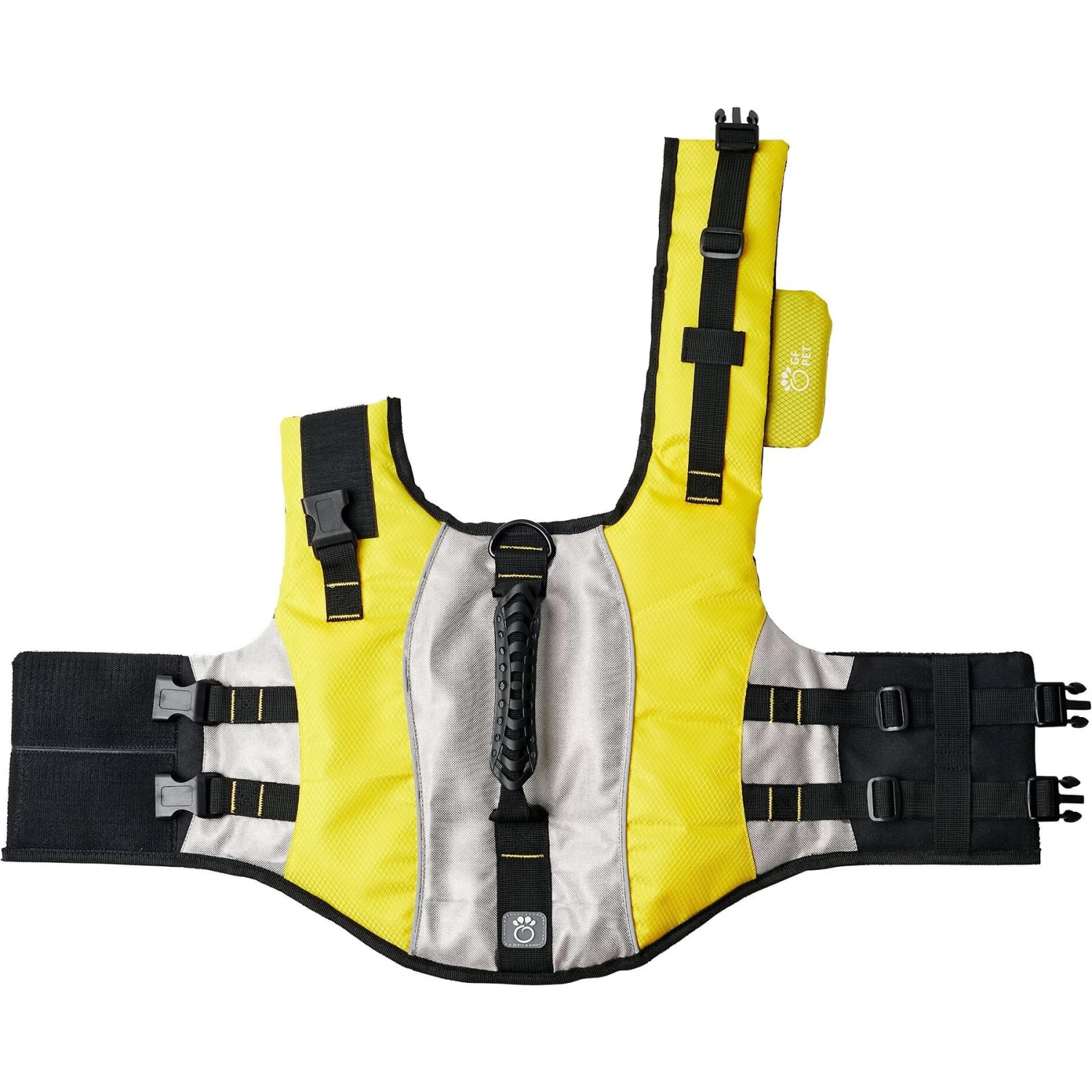 GF Pet Life Vest Dog Jacket, Yellow - Image 4