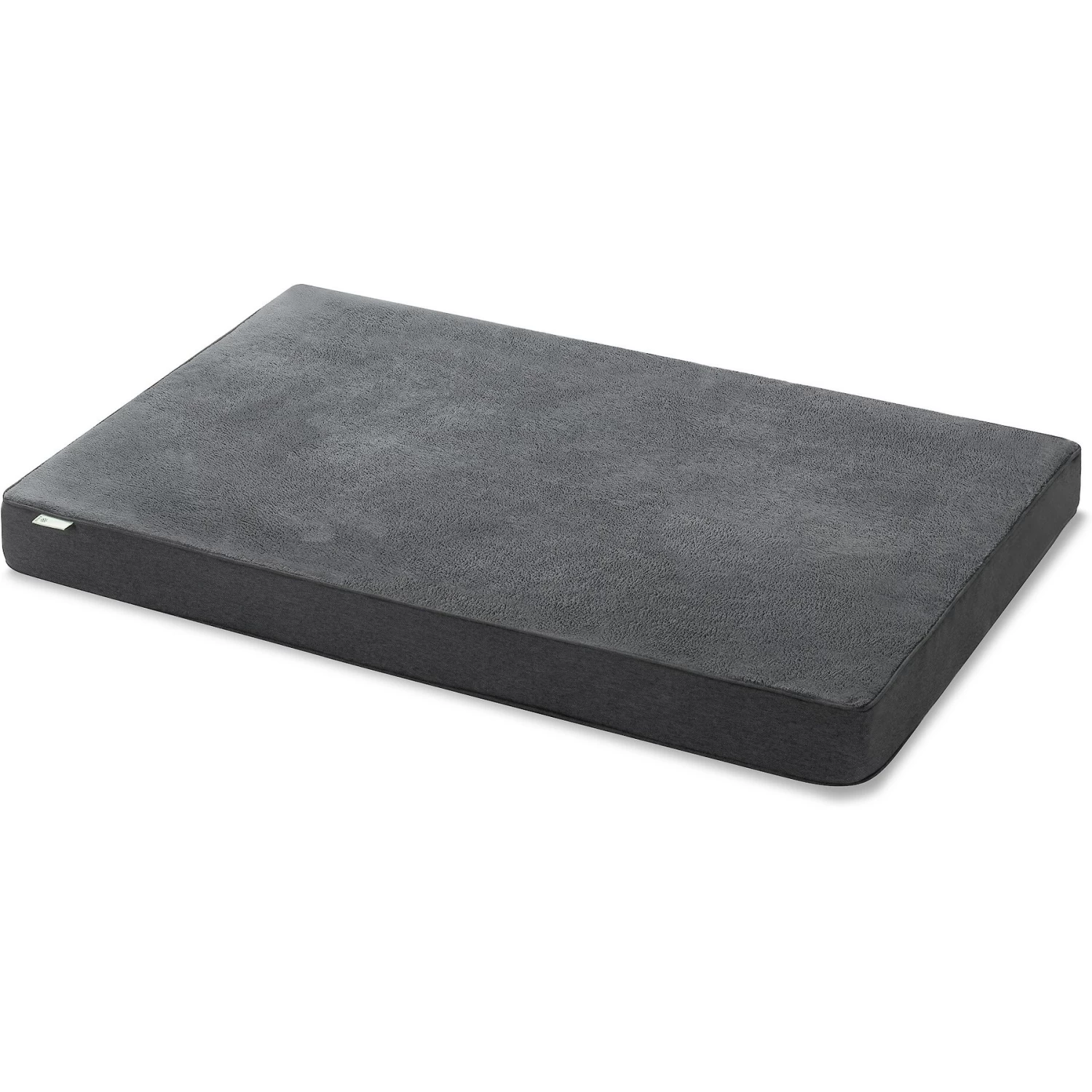 Zinus Green Tea Dog Bed, Dark Grey, 4-in