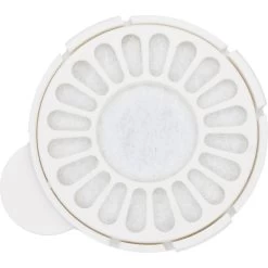 Pet Life Auto-Myst 2-in-1 Filtered Water Dispenser & Food Bowl Replacement Filters, 6 Count