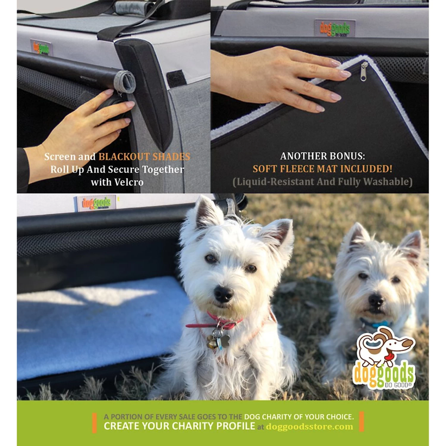 DogGoods Do Good The Foldable Travel Dog Crate - Image 7