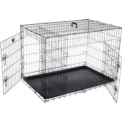 Pet Adobe Portable Folding Wire Dog Crate