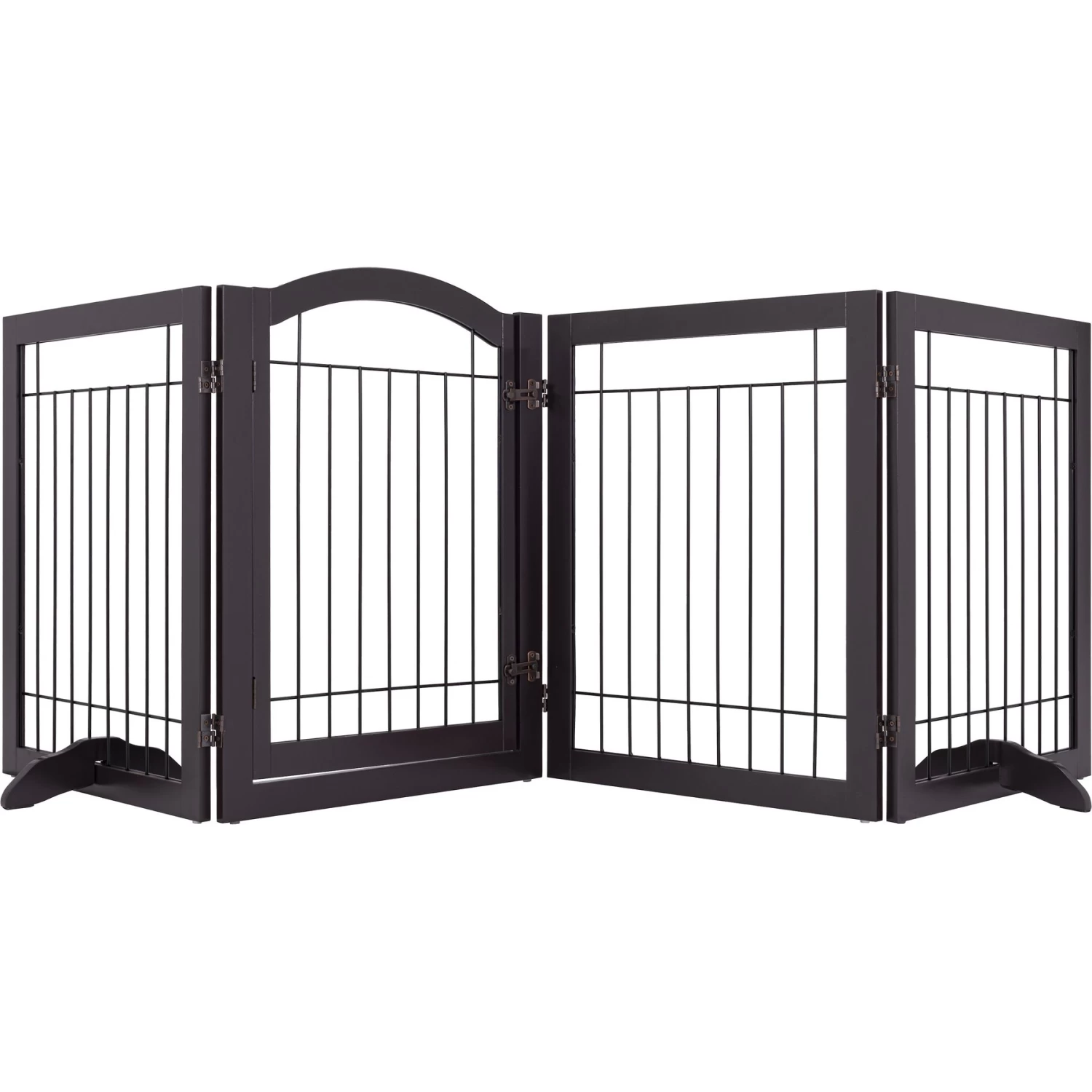 Spirich Extra Wide Freestanding Wire Dog Gate - Image 6