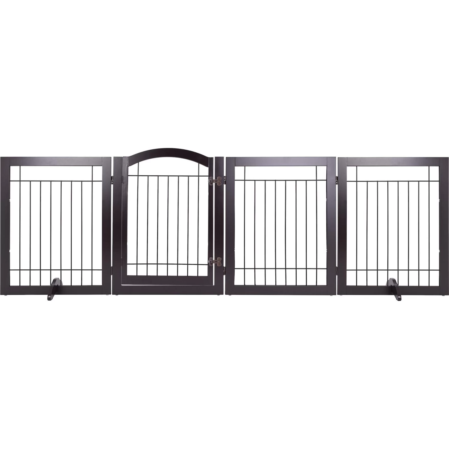 Spirich Extra Wide Freestanding Wire Dog Gate - Image 7
