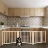 Coziwow By Jaxpety 3 Panel Freestanding Dog Gate