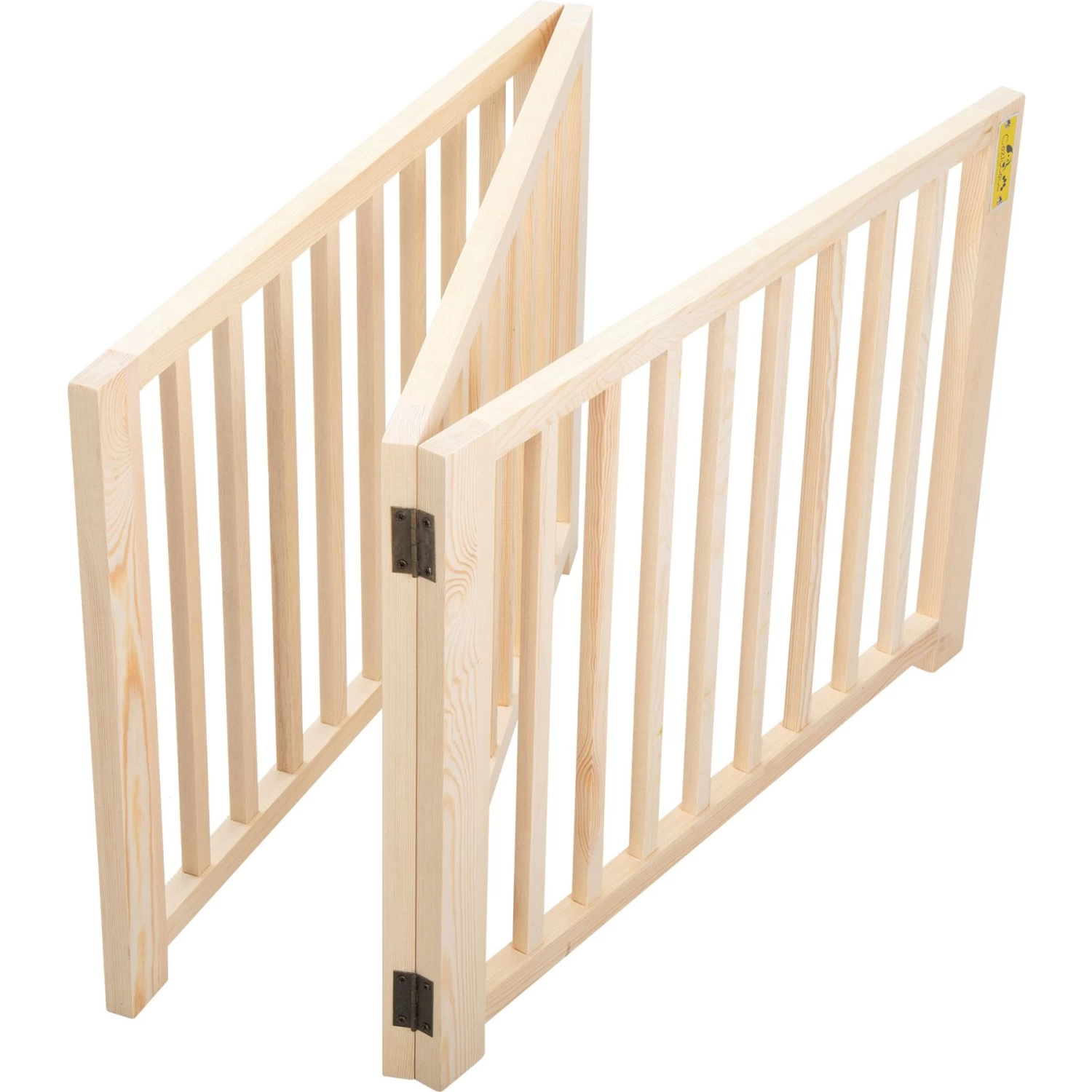 Coziwow By Jaxpety 3 Panel Freestanding Dog Gate - Image 4