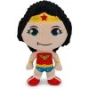 Buckle-Down Wonder Woman Full Body Standing Pose With Corduroy Hair Dog Plush Squeaker Toy