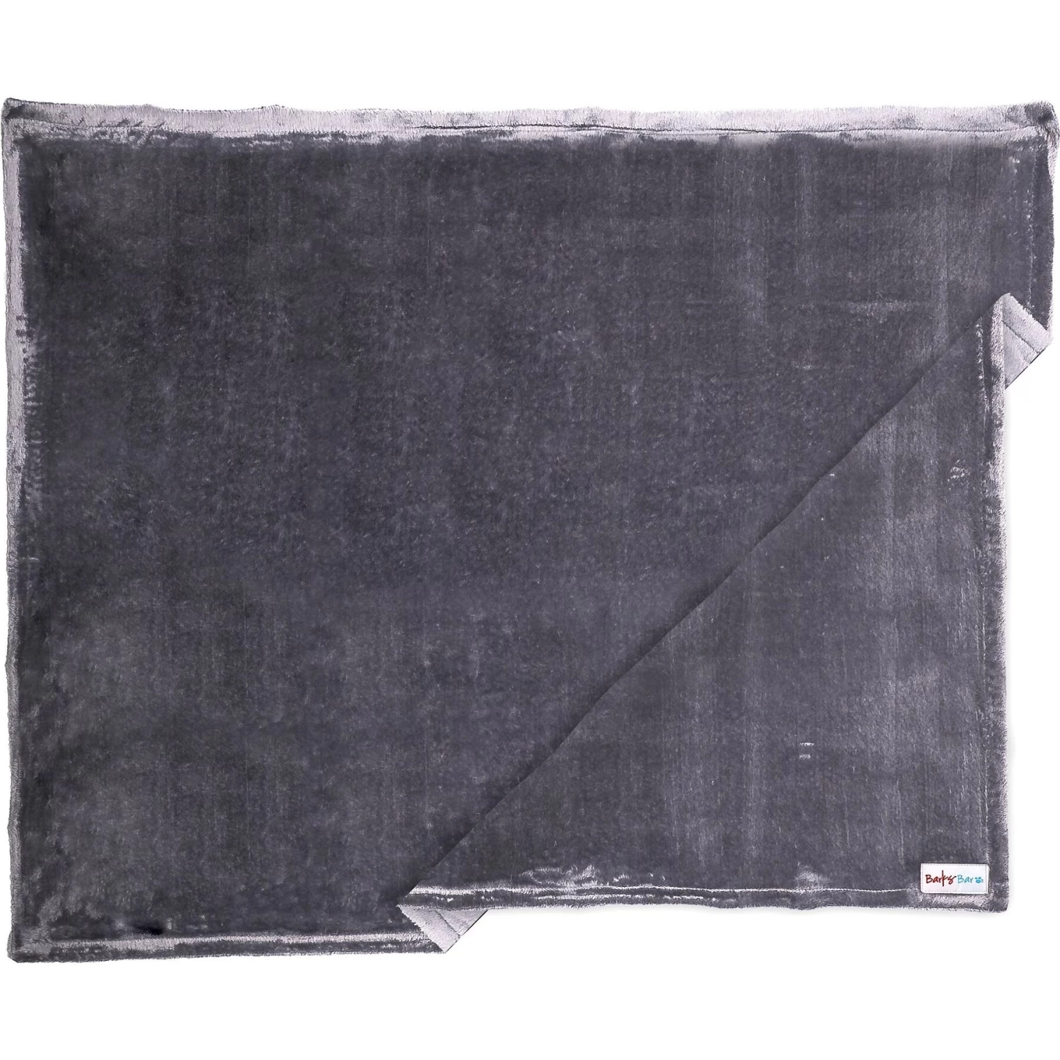 BarksBar Original Dog & Cat Throw Blanket, Gray, Large - Image 6