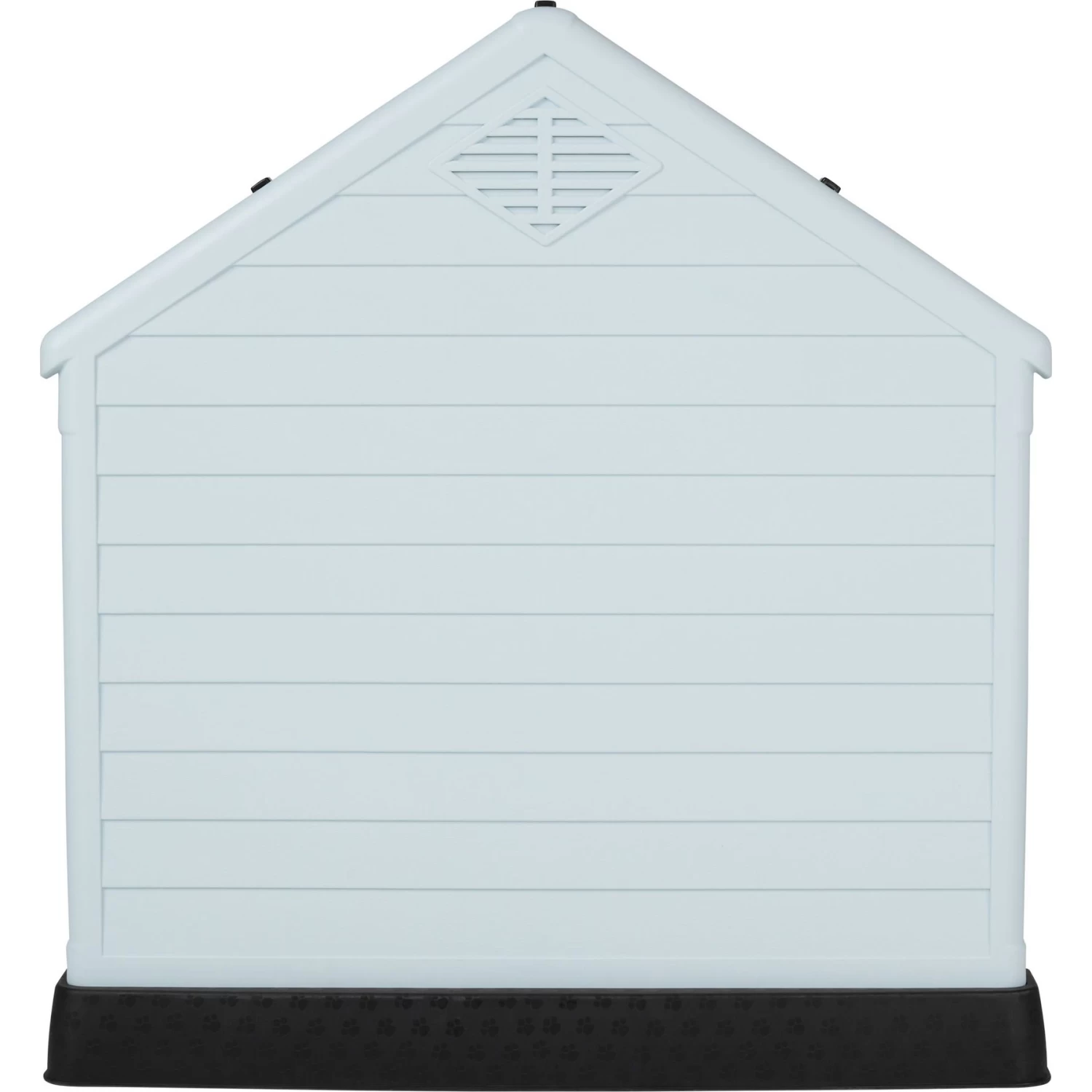 Frisco Plastic Outdoor Dog House With Elevated Platform - Image 3