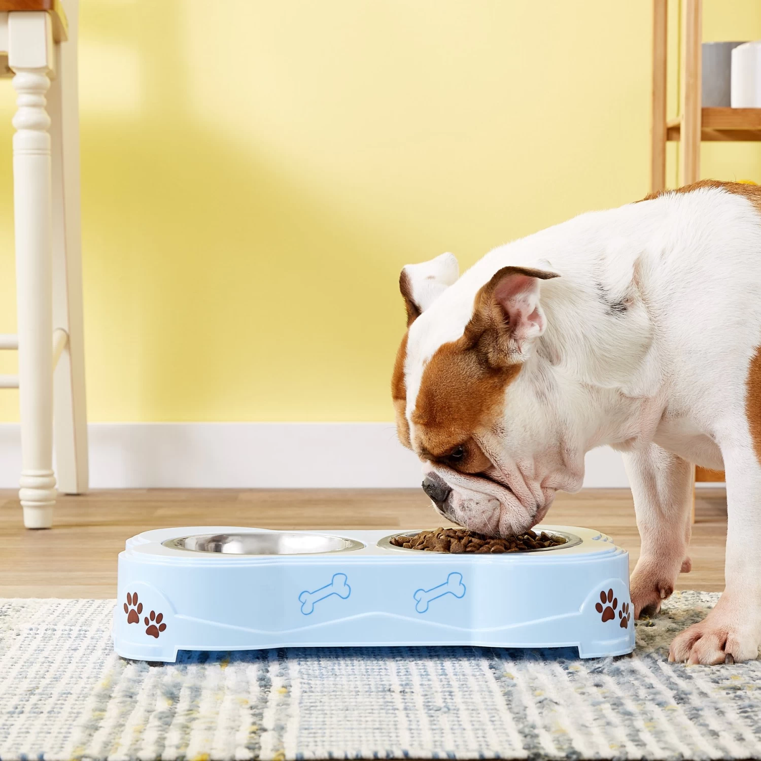 Loving Pets Dolce Double Diner Pet Dish, Murano - Image 2