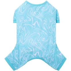 Frisco Blue Ocean Waves Dog & Cat Jersey PJs