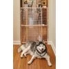 MidWest Wood/Wire Mesh Pet Gate