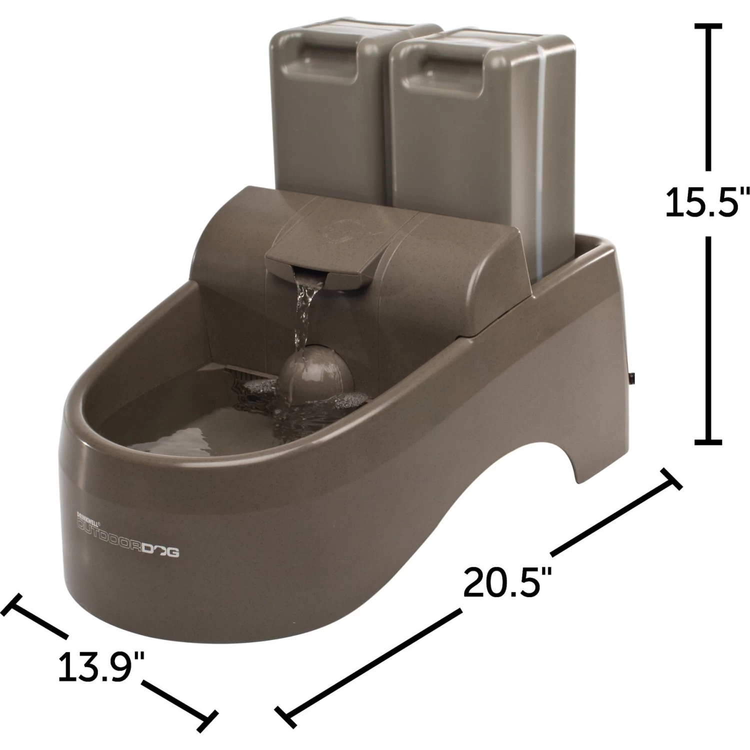 PetSafe Drinkwell Outdoor Plastic Dog & Cat Fountain - Image 2
