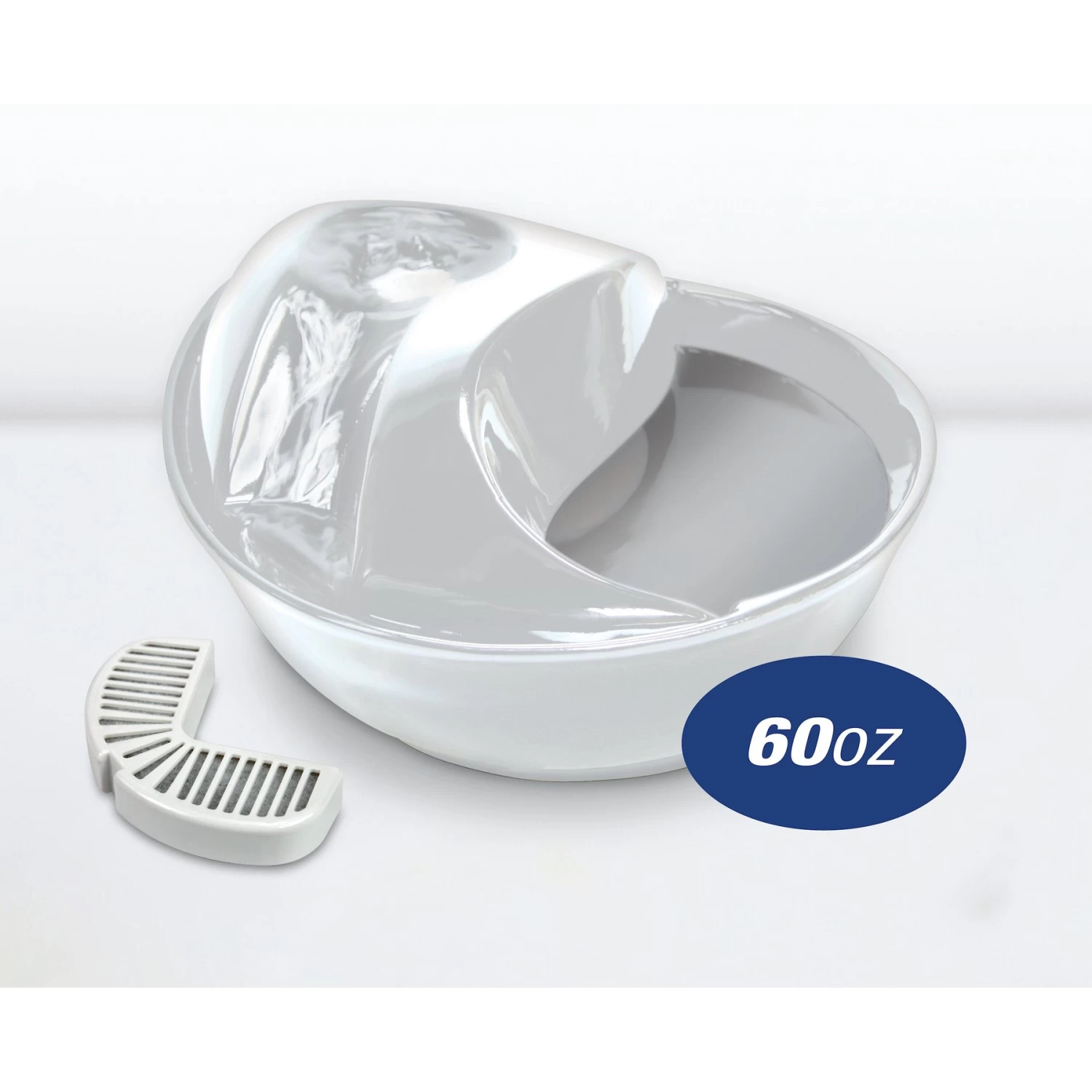 Pioneer Pet Raindrop Ceramic Dog & Cat Fountain - Image 5