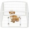 IRIS USA 4-8 Panel Dog Exercise Playpen With Door