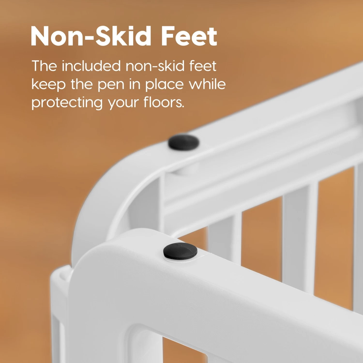 IRIS USA 4-8 Panel Dog Exercise Playpen With Door - Image 5