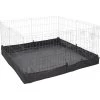 MidWest Canvas Dog Exercise Pen Base Cover Accessory, Square Configuration, Black