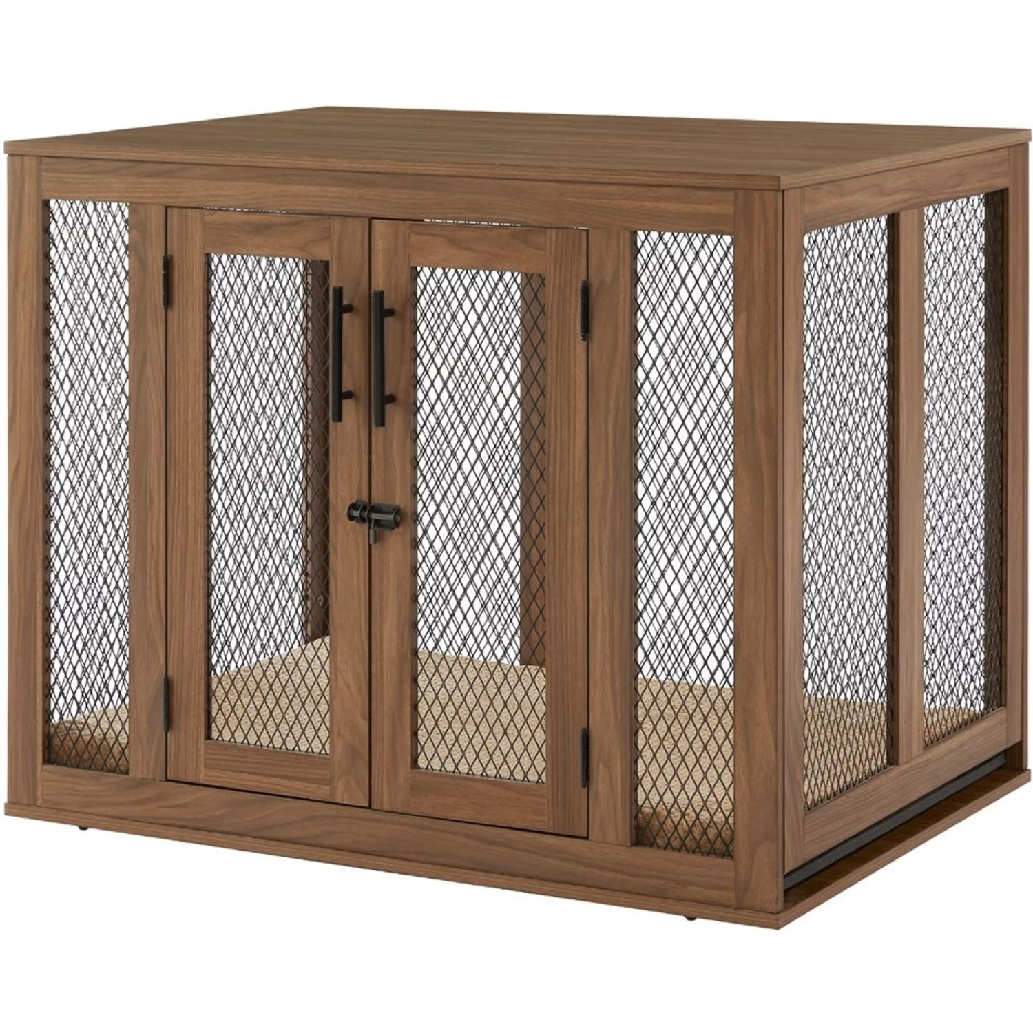 Unipaws Furniture Style With Tray Dog Crate - Image 2