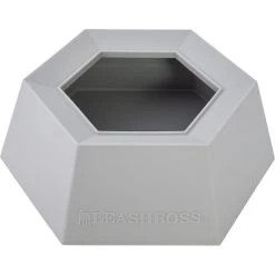 Leashboss Splashless Travel Dog Water Bowl, Gray, 40-oz Cup