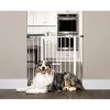 Carlson Pet Products Extra Wide Walk-Thru Dog Gate With Pet Door