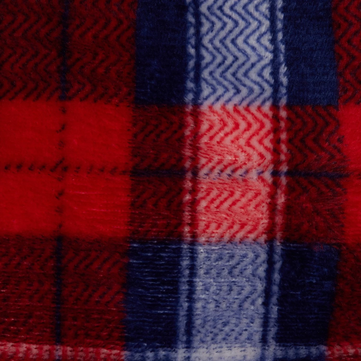 Frisco Cozy Plush Fleece Dog & Cat PJs, Plaid - Image 6