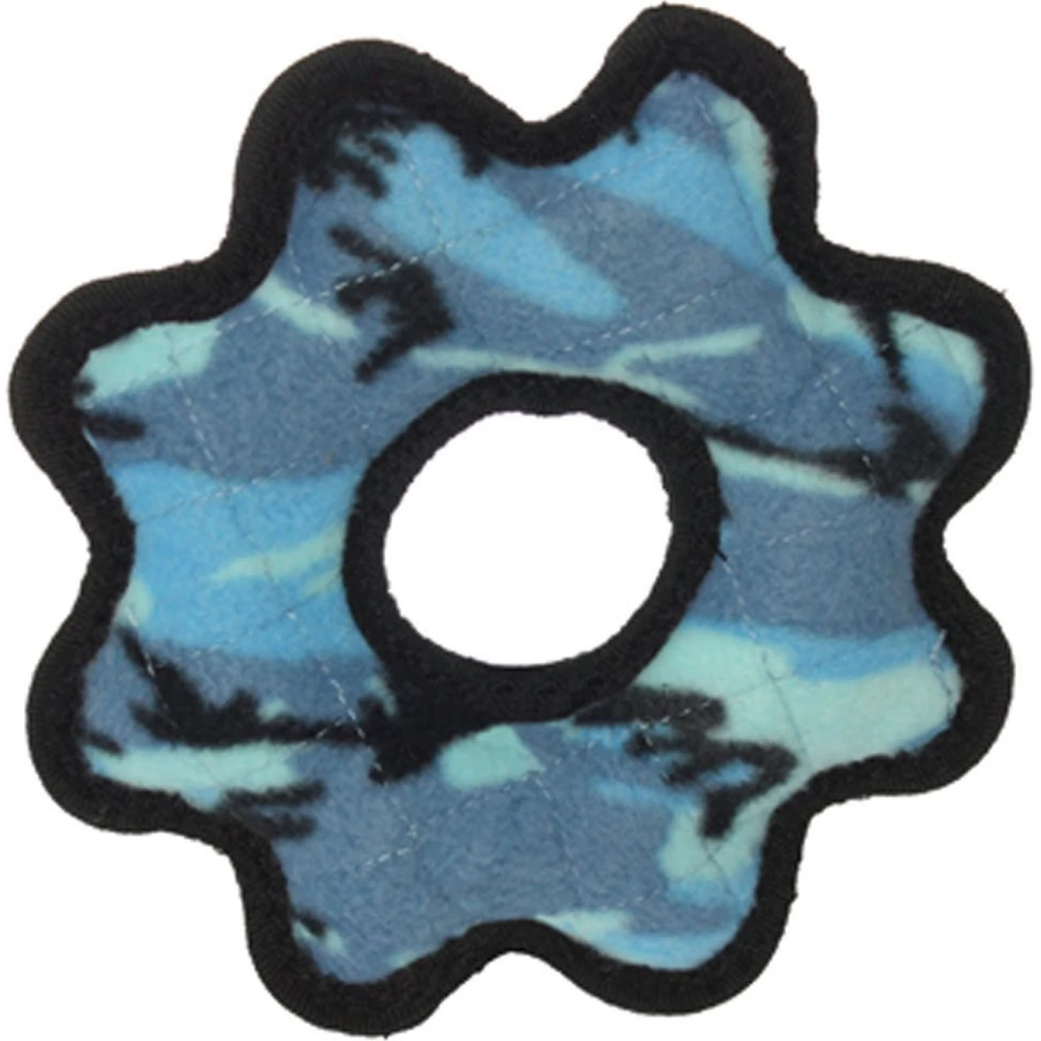 Tuffy's Junior Gear Ring Squeaky Plush Dog Toy - Image 4