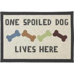 PetRageous Designs One Spoiled Dog Tapestry Placemat