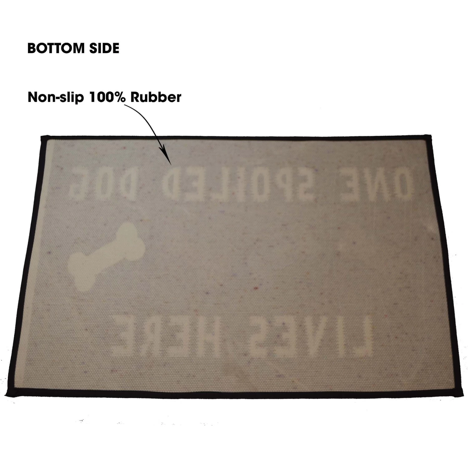 PetRageous Designs One Spoiled Dog Tapestry Placemat - Image 4