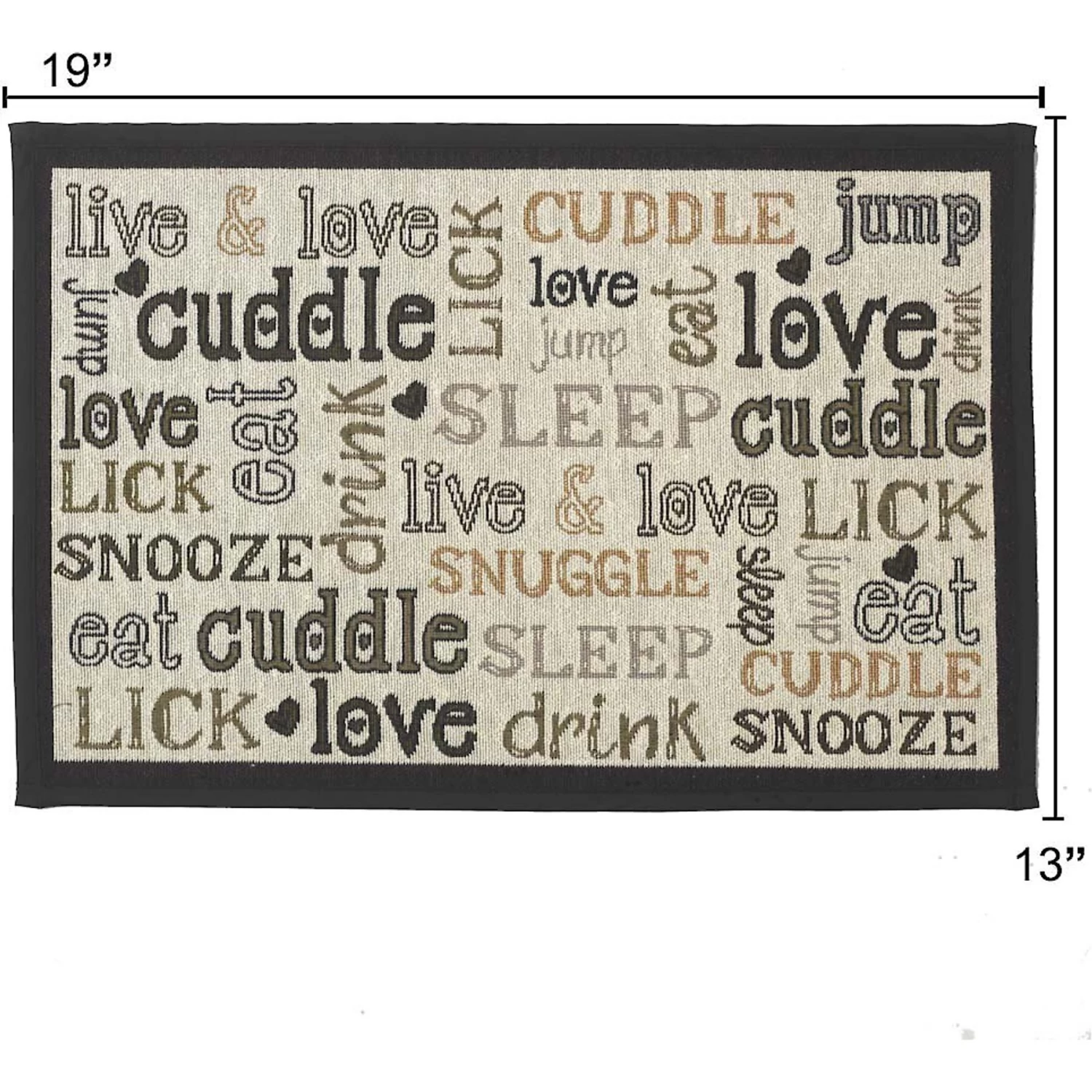 PetRageous Designs Cuddle Tapestry Placemat - Image 2