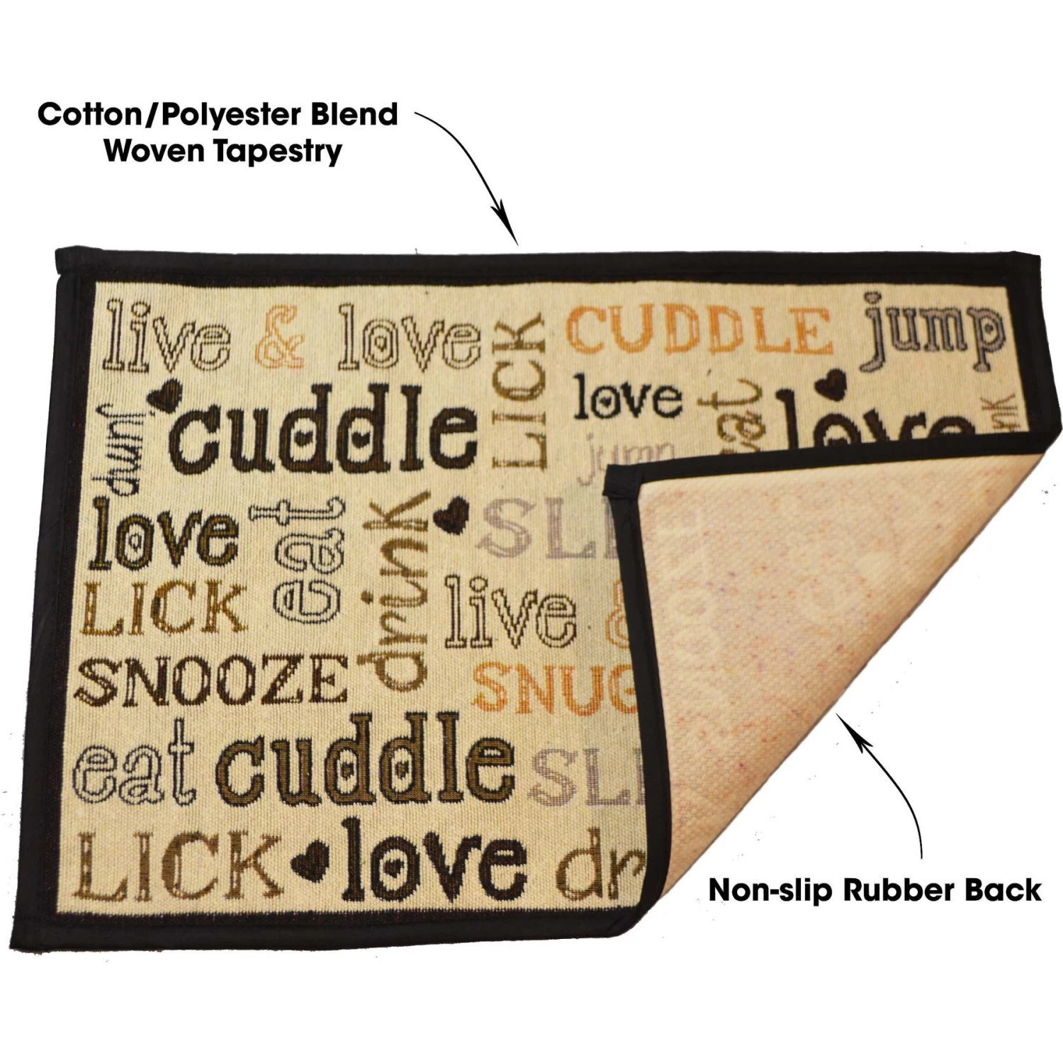 PetRageous Designs Cuddle Tapestry Placemat - Image 3