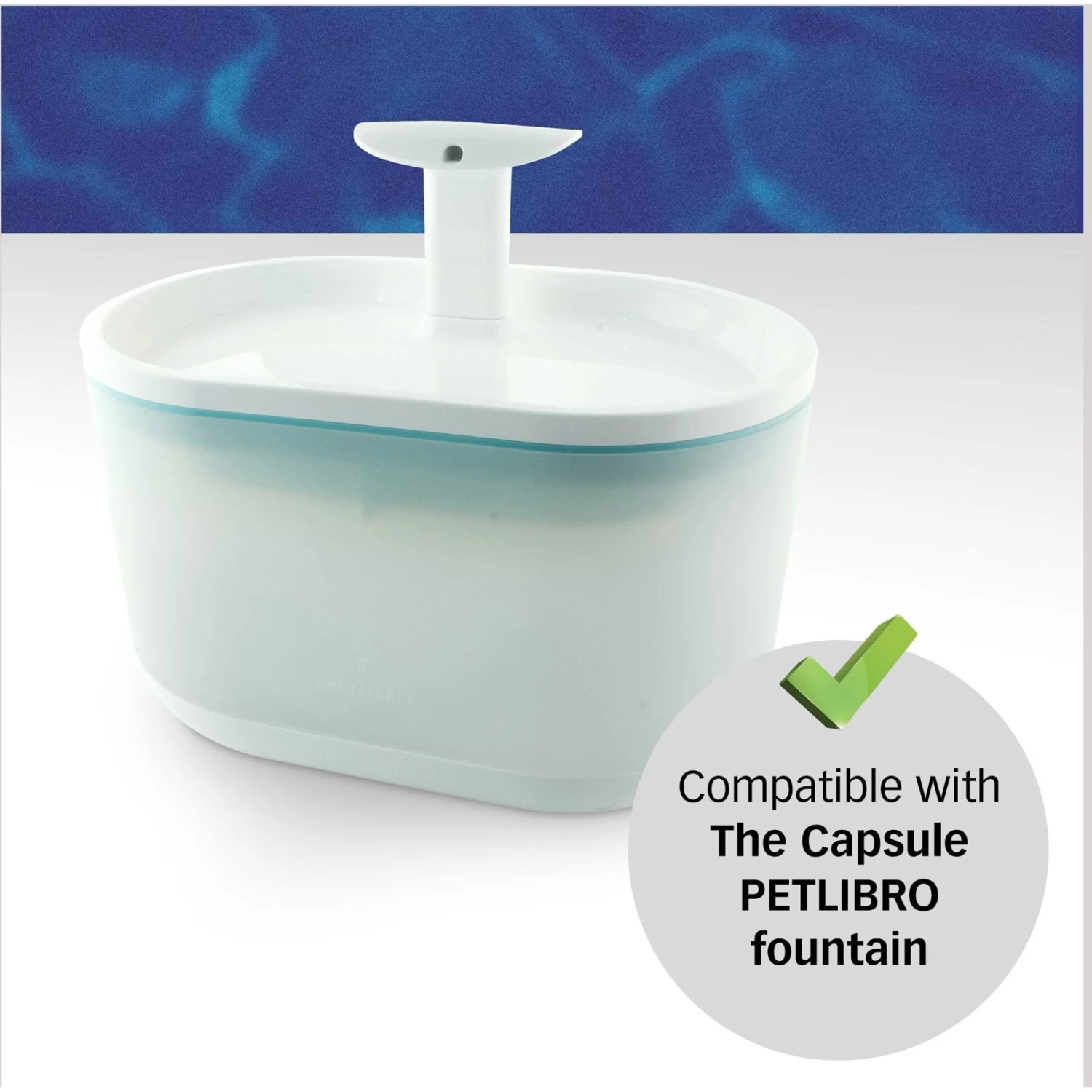 Pet Standard PETLIBRO BPA-Free Capsule Pet Water Fountain Replacement Filter, 71-oz, 12-pack - Image 5