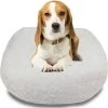 HappyCare Textiles Calming Anxiety Bolster Dog Bed