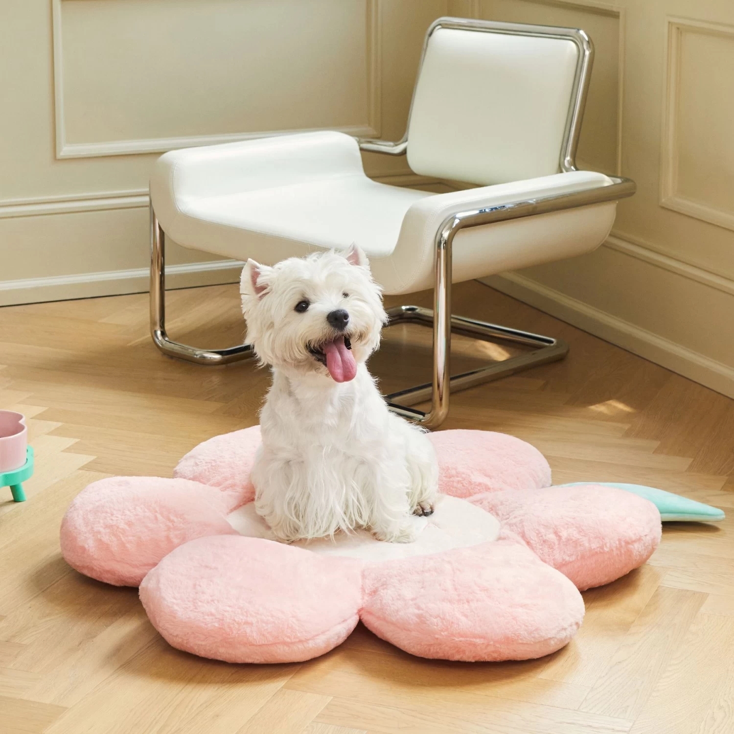 VETRESKA Flora Bolster Cat & Dog Bed - Image 9