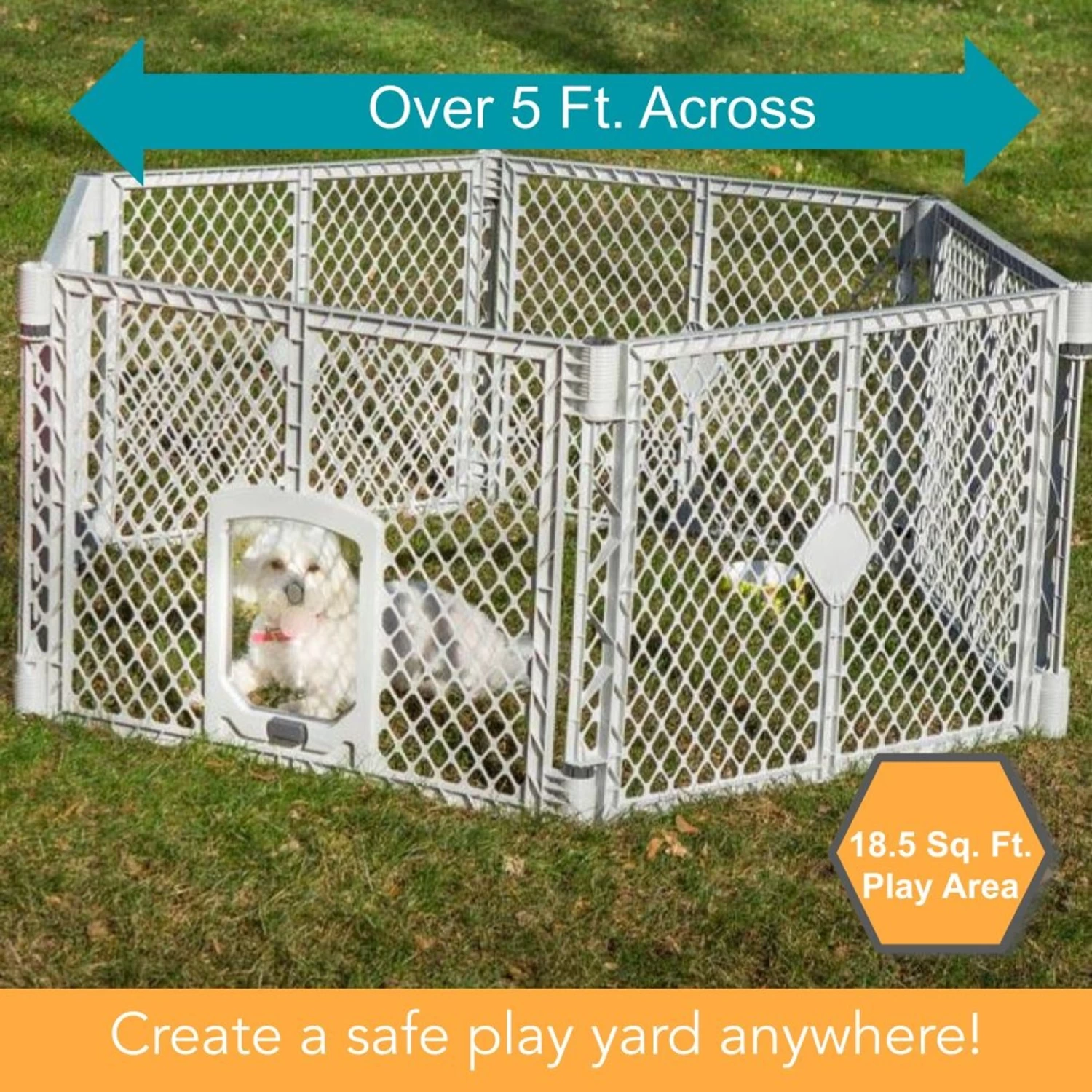 MyPet Petyard Passage Plastic Dog Pen - Image 3