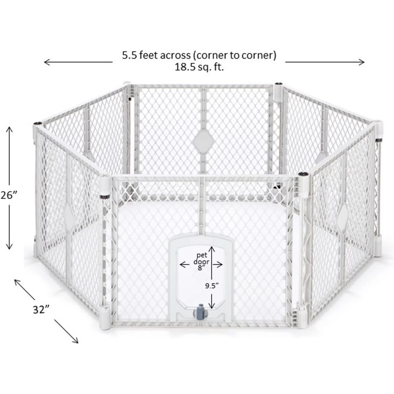 MyPet Petyard Passage Plastic Dog Pen - Image 9