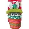 KONG Puzzlements Surprise Flower Pot Squeaky Plush Dog Toy