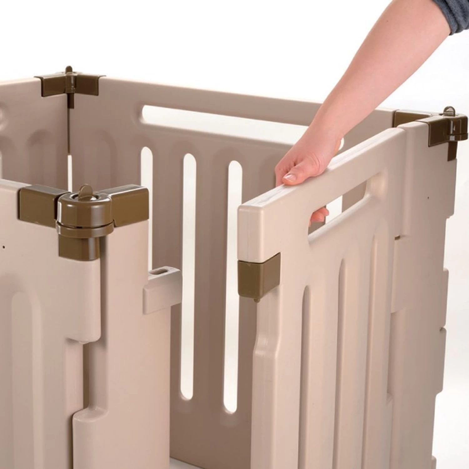 Richell 6-Panel Convertible Indoor/Outdoor Playpen For Dogs & Cats - Image 6