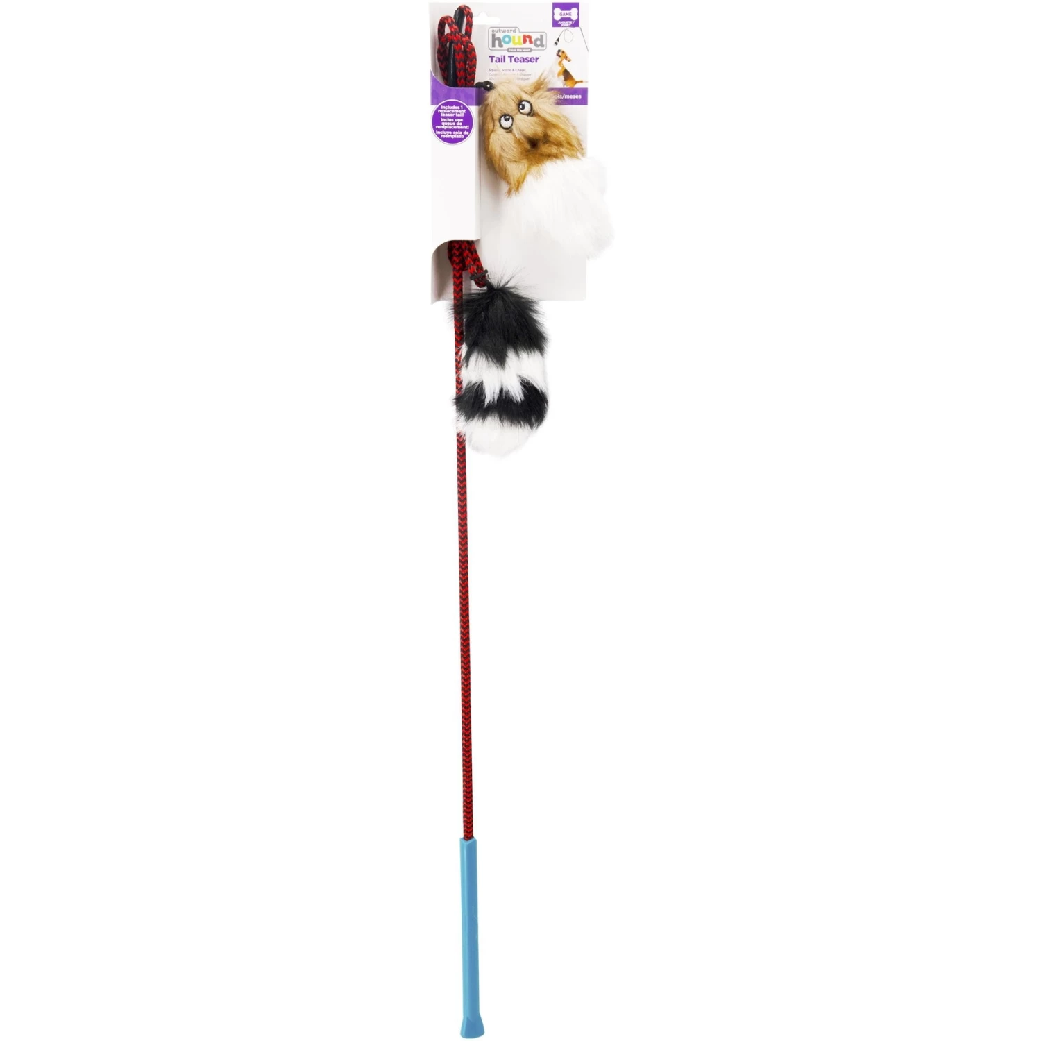 Outward Hound Tail Teaser With Refill Dog & Cat Teaser Toy - Image 8