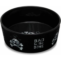 Loving Pets Dolce Bad To The Bone Dog Bowl