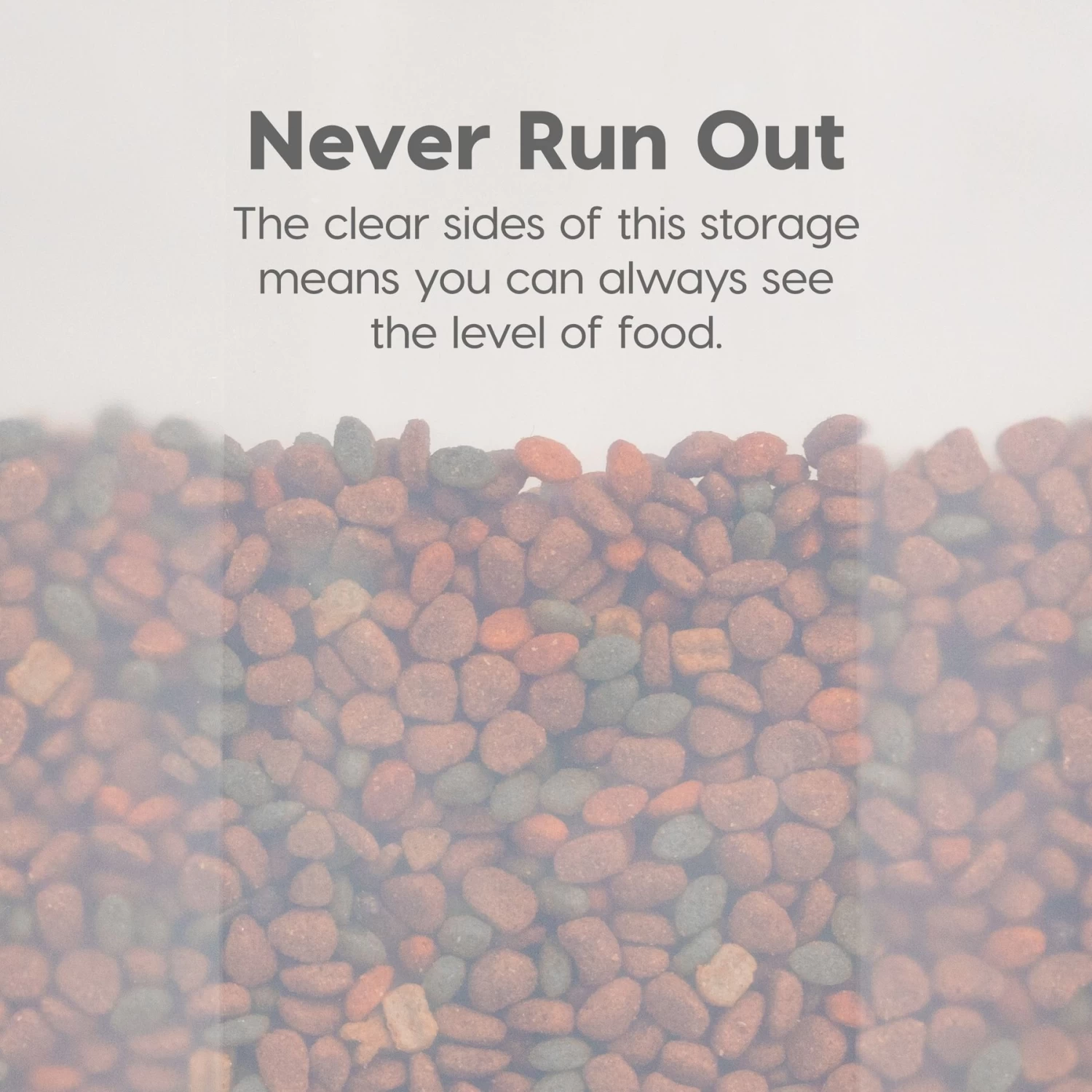 IRIS USA WeatherPro Airtight Dog, Cat, Bird & Small-Pet Food Storage Bin Container With Attachable Casters - Image 3