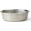 PetRageous Designs Crete Hammered Stainless Steel Dog & Cat Bowl