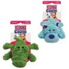 KONG Cozie Baily The Blue Dog Toy & KONG Cozie Ali The Alligator Dog Toy